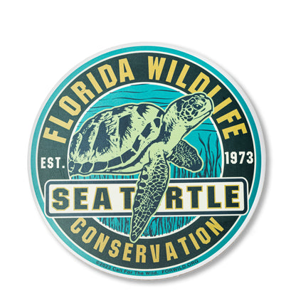 Car Magnet - Sea turtle Conservation Seal