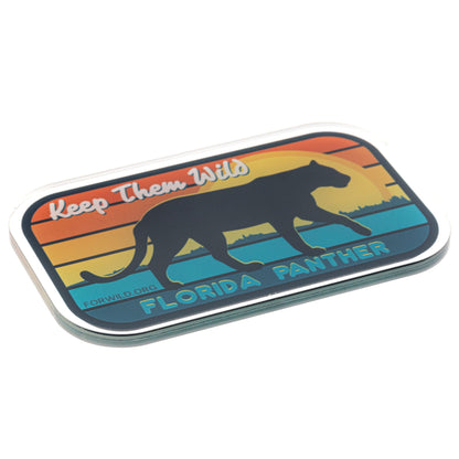 Acrylic Magnet - Keep Panthers Wild