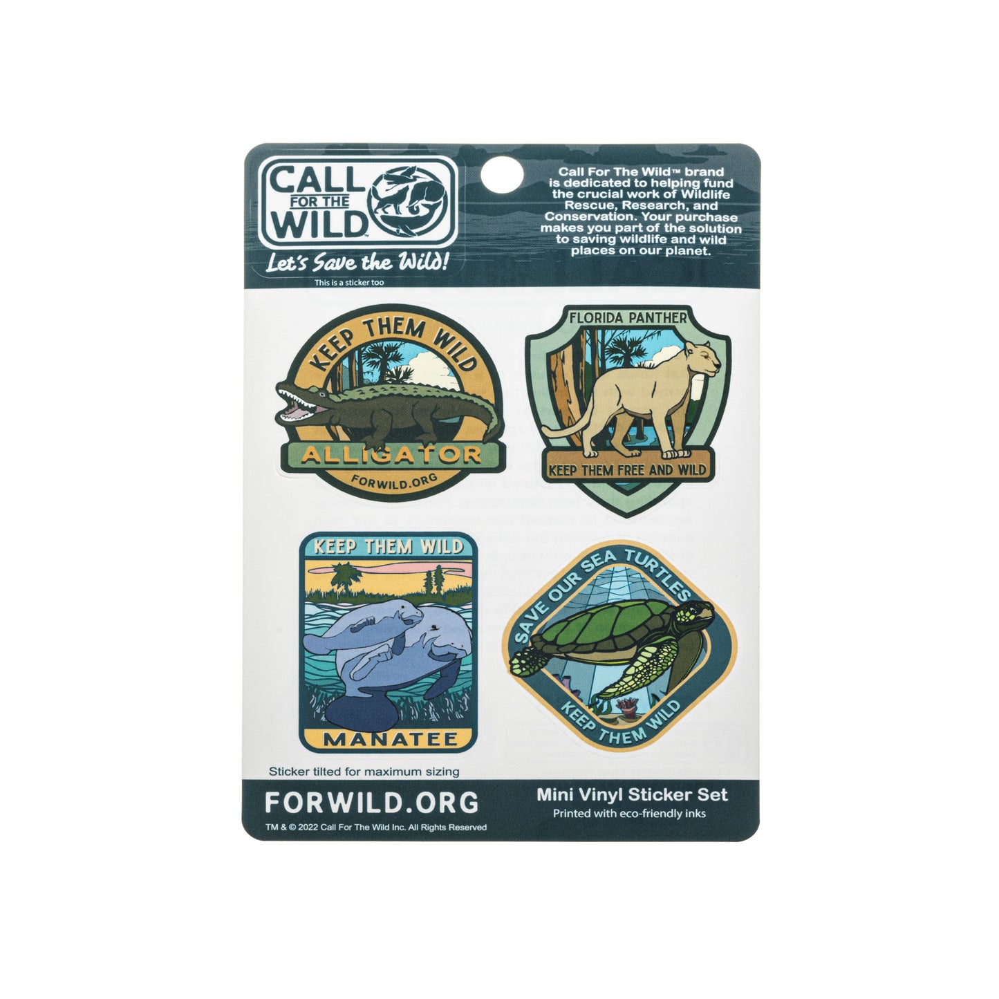 Small Sticker Sheet - Florida Patch