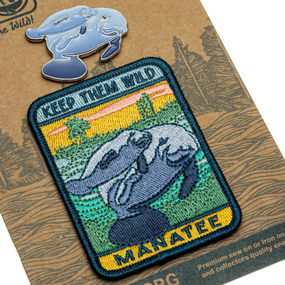 Patch Pin Set - Manatee