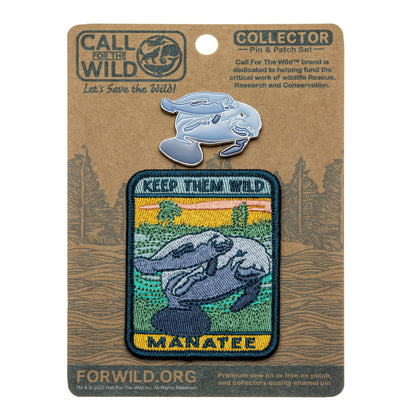 Patch Pin Set - Manatee