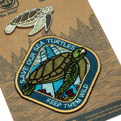 Patch Pin Set - Sea Turtle