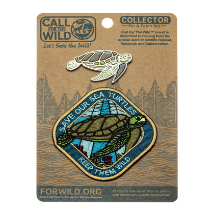 Patch Pin Set - Sea Turtle